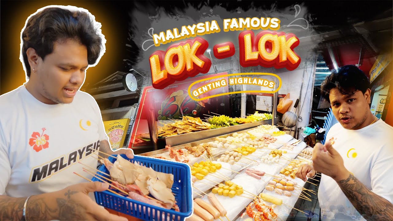 Malaysia Local Food | Lok-Lok | Kridyga Vlogs