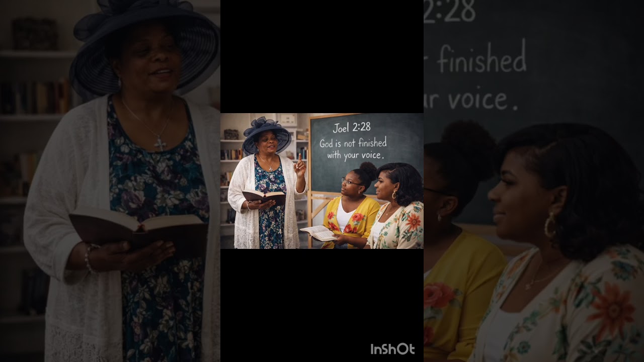 God Ain't Finished With Your Voice - Joel 2:28