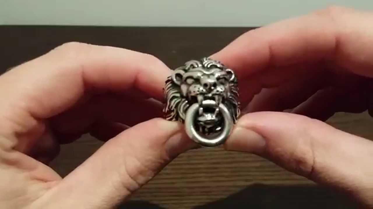 King Baby Studio Lion Head Ring Review