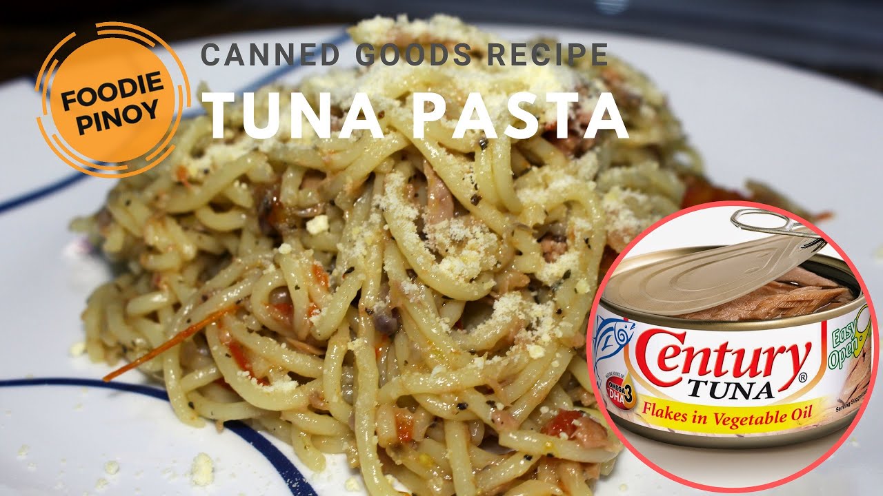 EASY TUNA PASTA! READY IN 30 MINS! CANNED GOOD MEALS RECIPE DURING SELF QUARANTINE