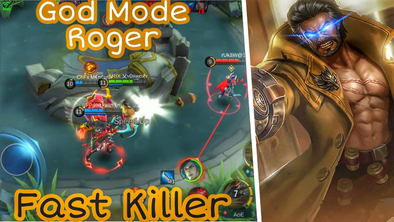 Roger is the new META | Mythic Rank | GAMEPLAY | BUILD | Full Guide | Emblem | 2020