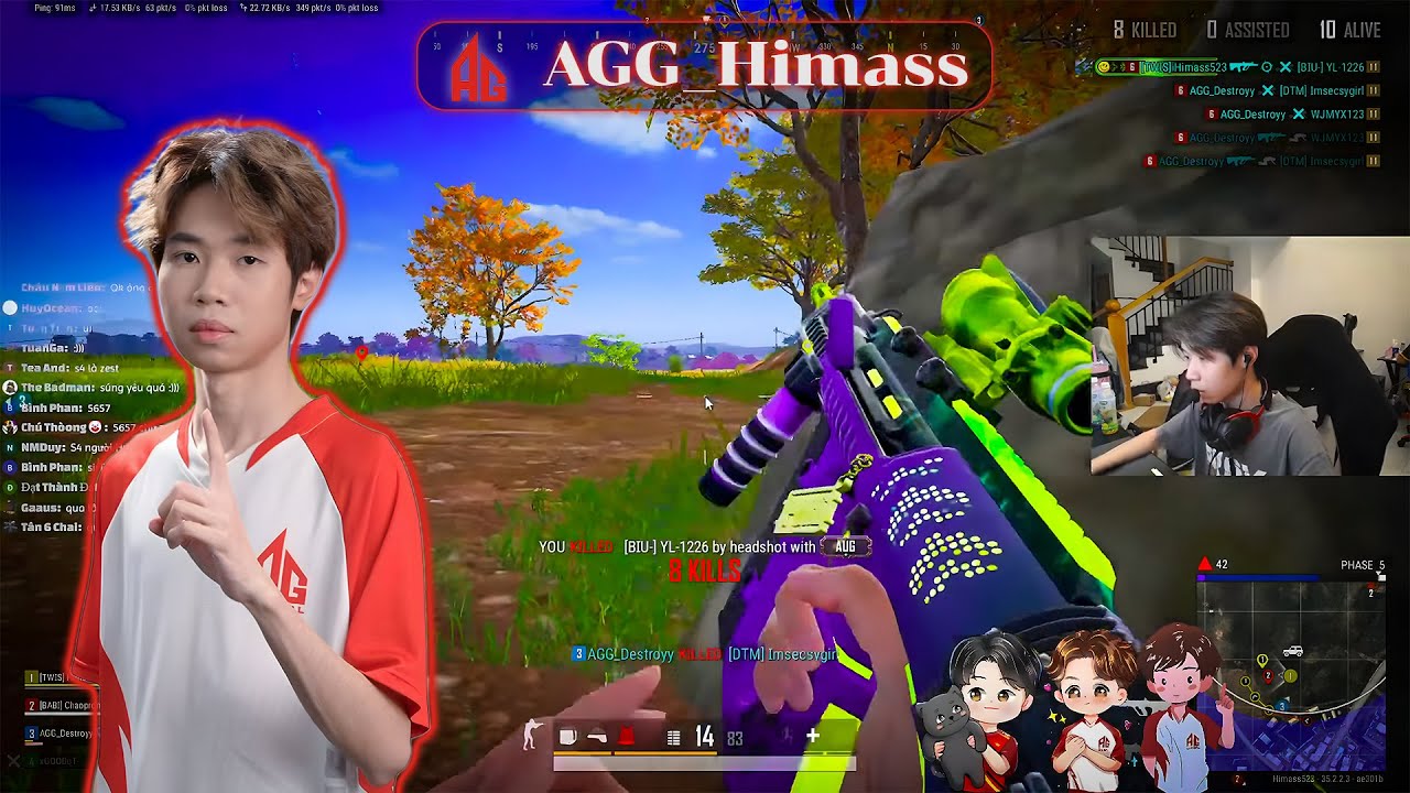 AGG_Himass#143 | FPP SQUAD RANKED | PUBG Pro-Player