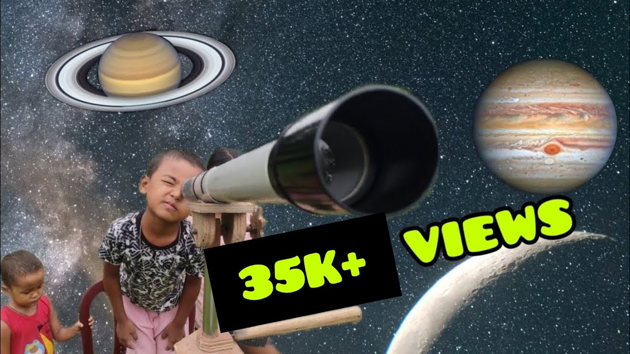 How To Make a Telescope at Home | It's really amazing l 100% working |