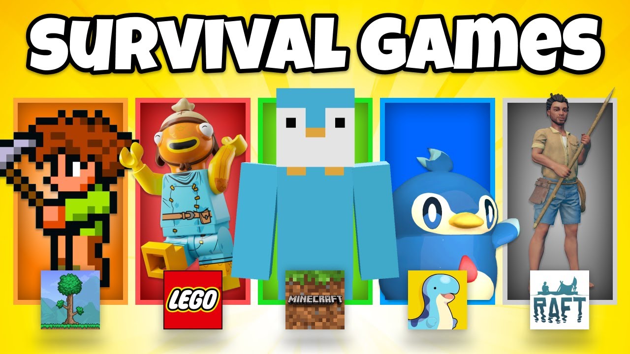 Minecraft, But If I Take Damage I Switch To Survival Games