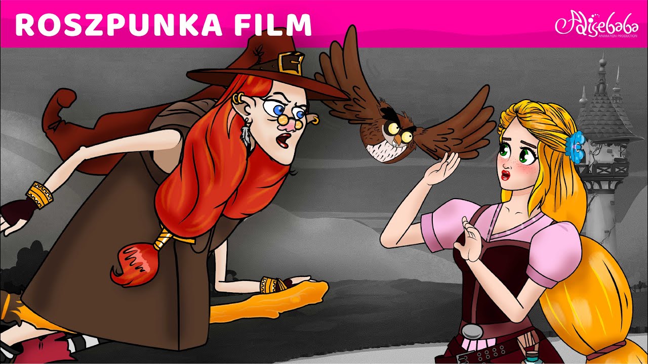 Roszpunka Film | Bajki po Polsku | Bajka i opowiadania na Dobranoc | Kreskówka