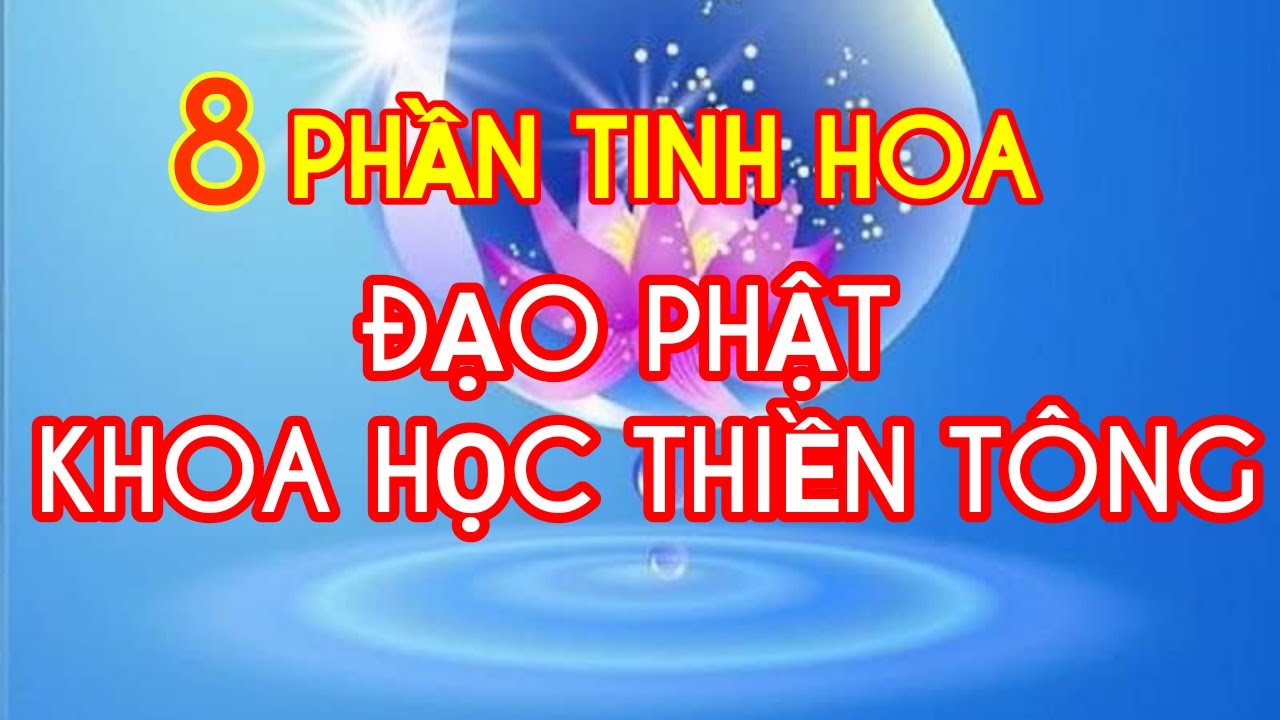 8 Phần Tinh Hoa Đạo Phật Khoa Học Thiền Tông