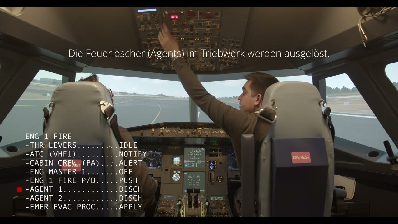 Rejected Takeoff / Startabbruch im HIGH-SPEED / AIRBUS A320