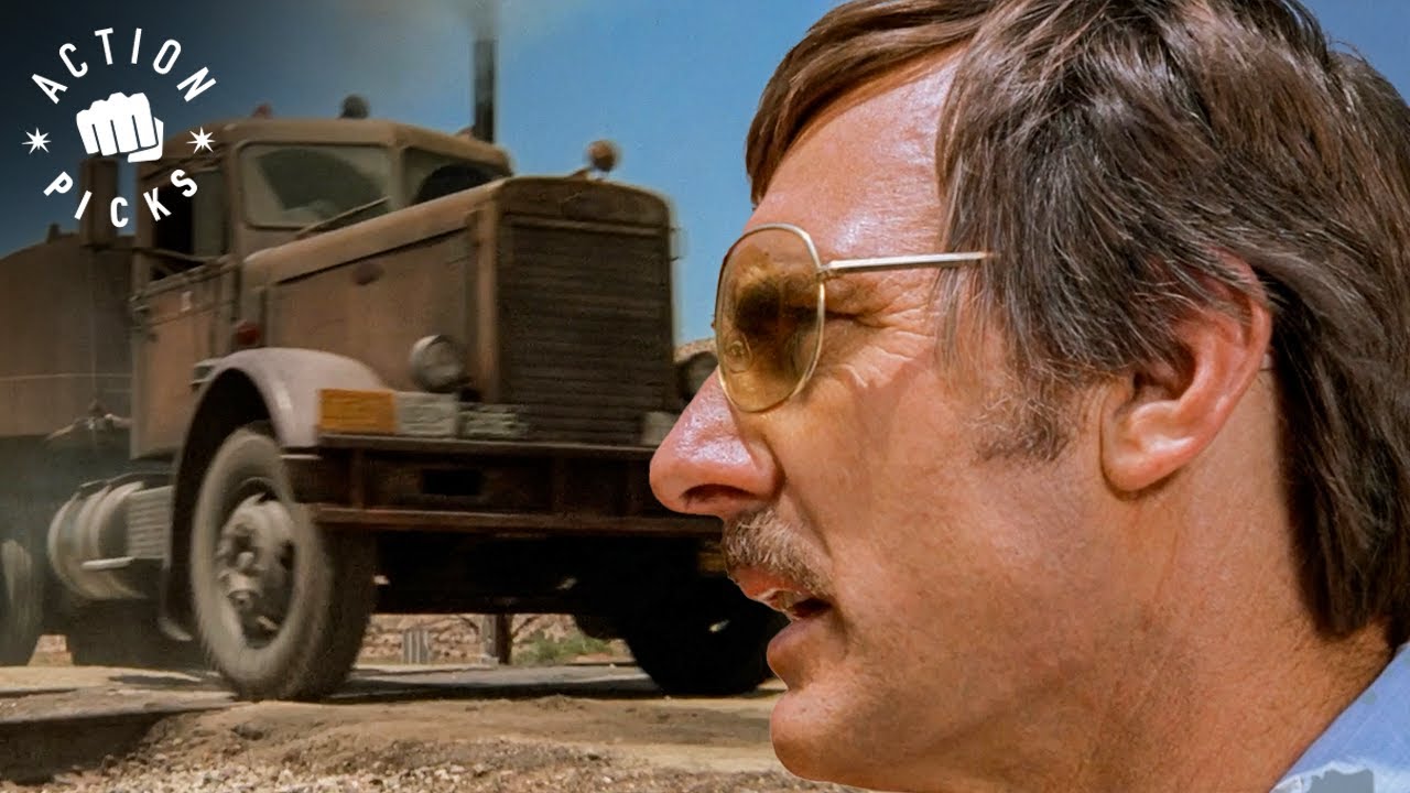 Helping a Stranded School Bus and the Truck Returns | Duel