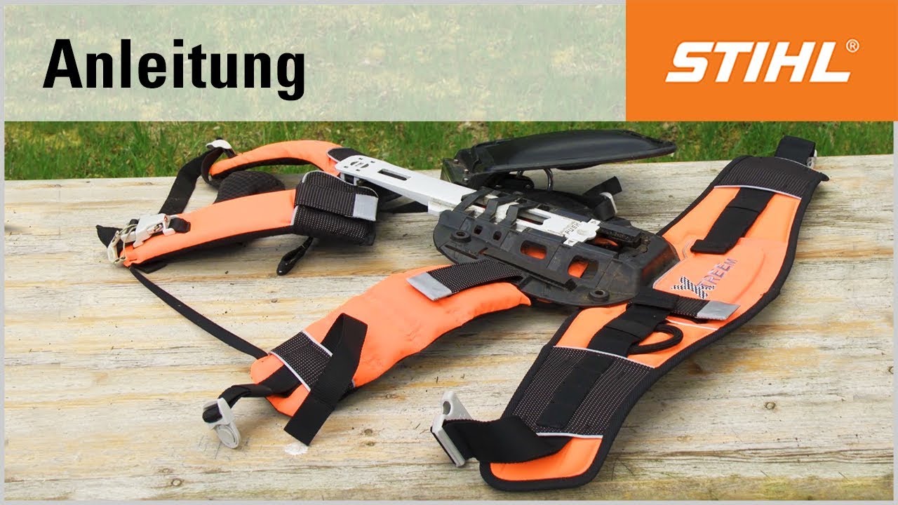 Ersatzteile beim Forstgurt ADVANCE X-TREEm auswechseln