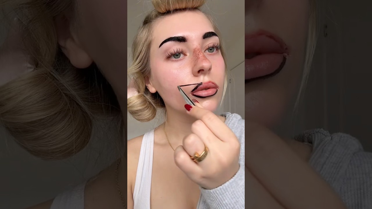 Semi permanent makeup look @l