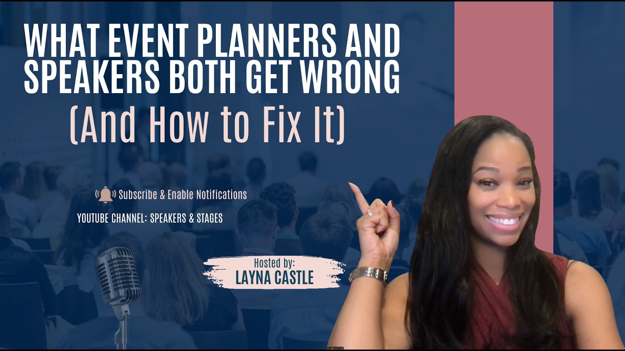 What Event Planners and Speakers Both Get Wrong (And How to Fix It)