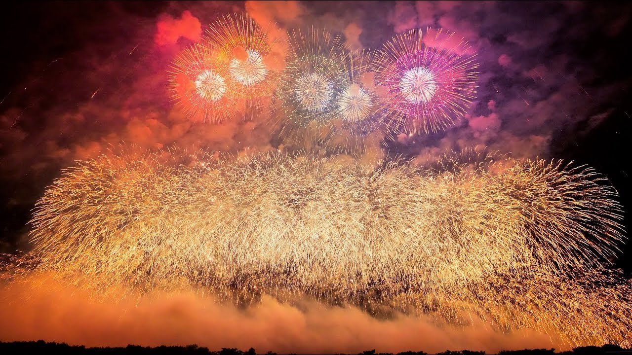 [4K60p] 2018 赤川花火大会 エンディング「Moment of Miracle～タイセツナアナタへ～」紅屋青木煙火店（後半）