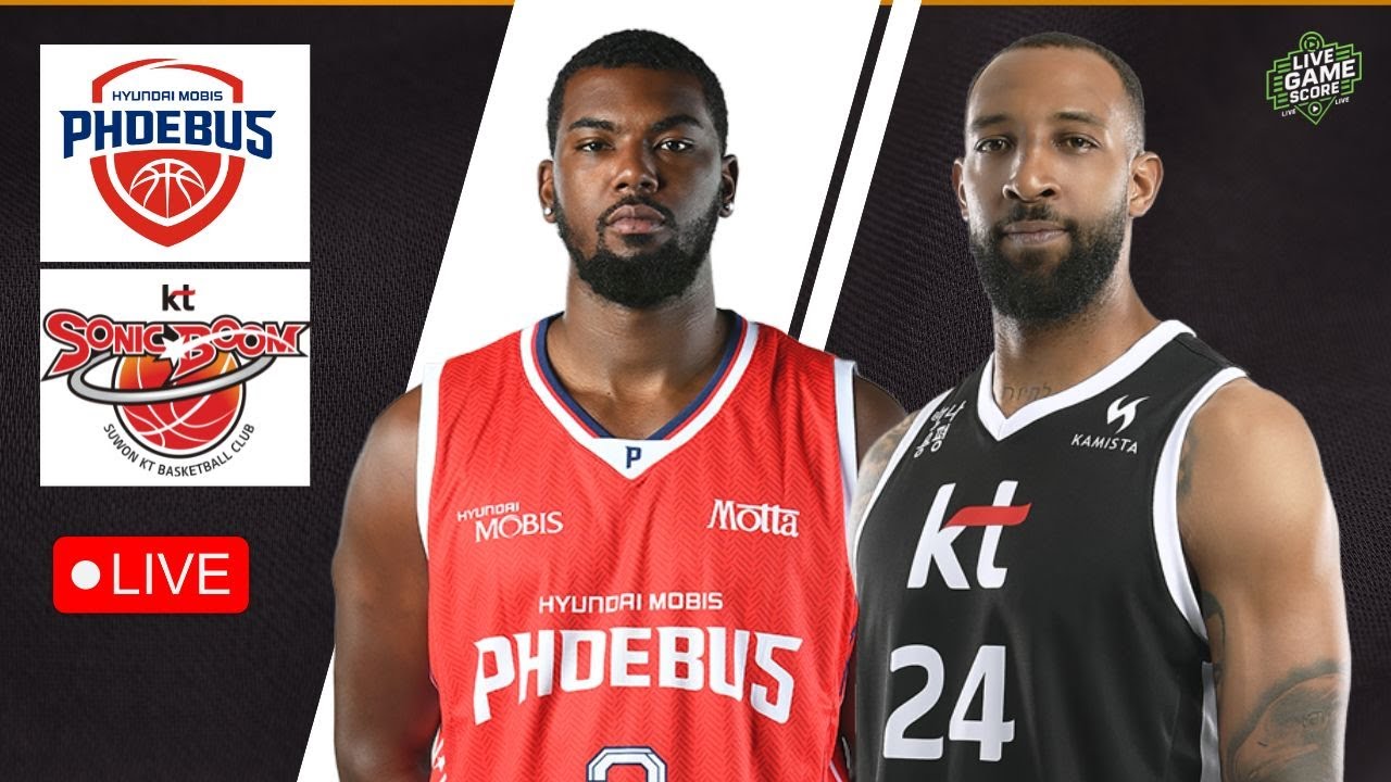 🔴 LIVE: ULSAN MOBIS PHOEBUS vs SUWON KT SONICBOOM | KBL | PLAY BY PLAY | LIVE SCOREBOARD