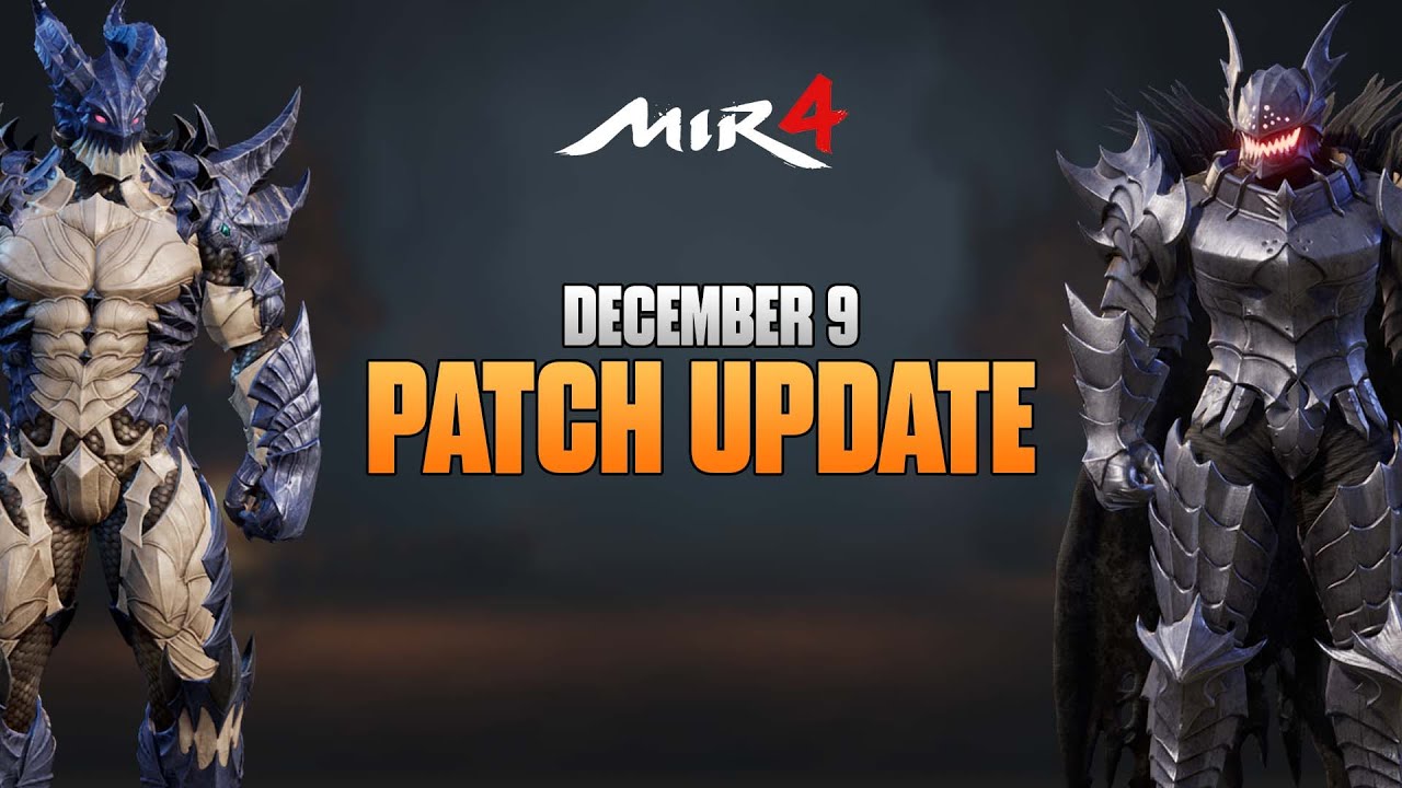 DECEMBER 9 MIR4 PATCH UPDATE / NEW EVENTS / EXDRA2 / PRIMAL FORCE / NEW OUTFIT - MIR4
