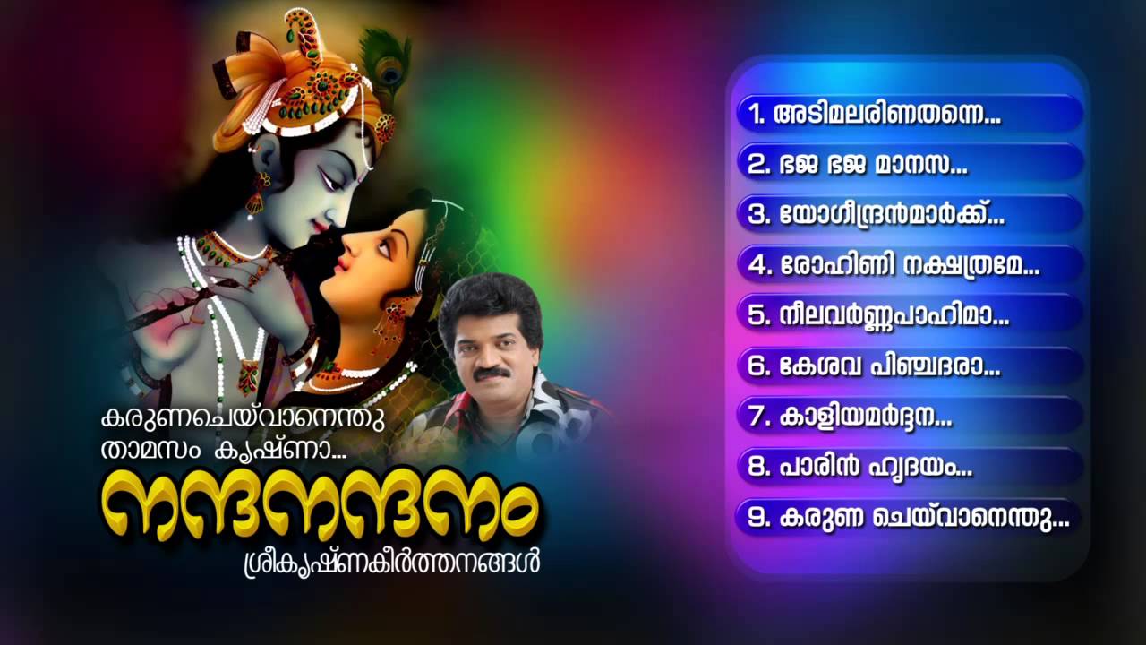 NANDANANDANAM | Hindu Devotional Songs Malayalam | Sree Krishna Audio Jukebox