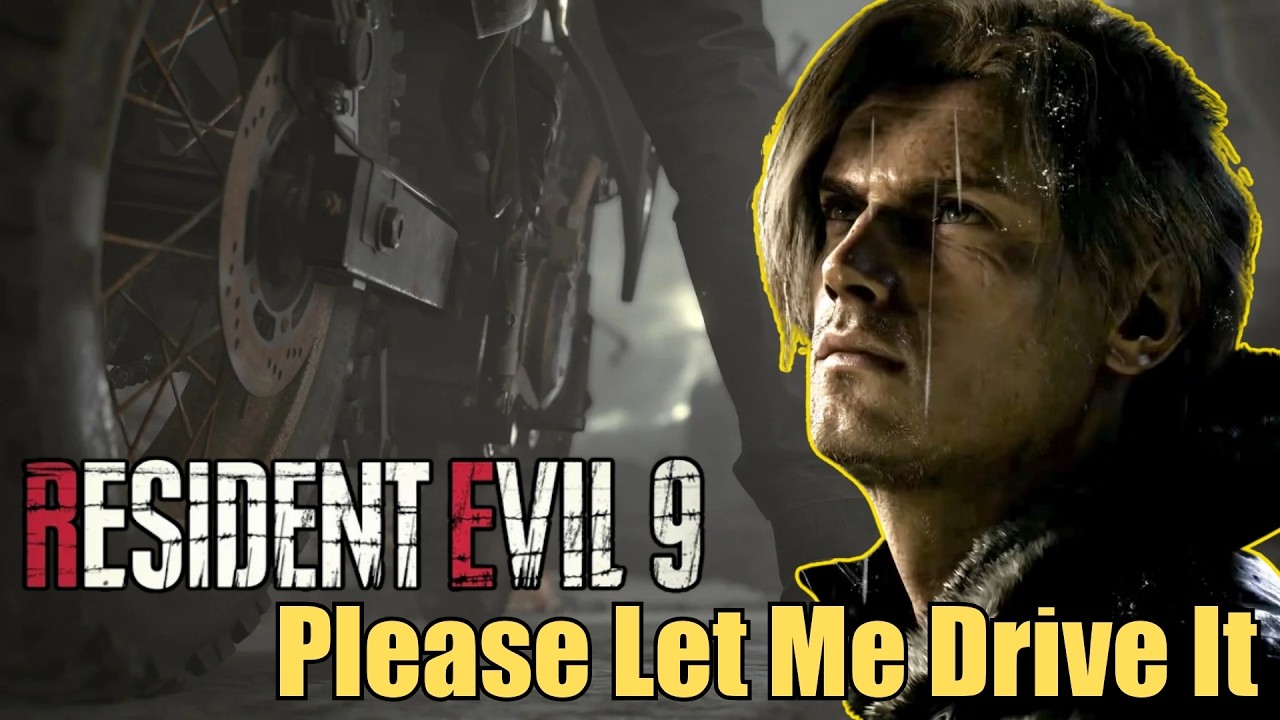 Resident Evil 9 - Please Let Me Drive the Motorcycle (Ep 4)