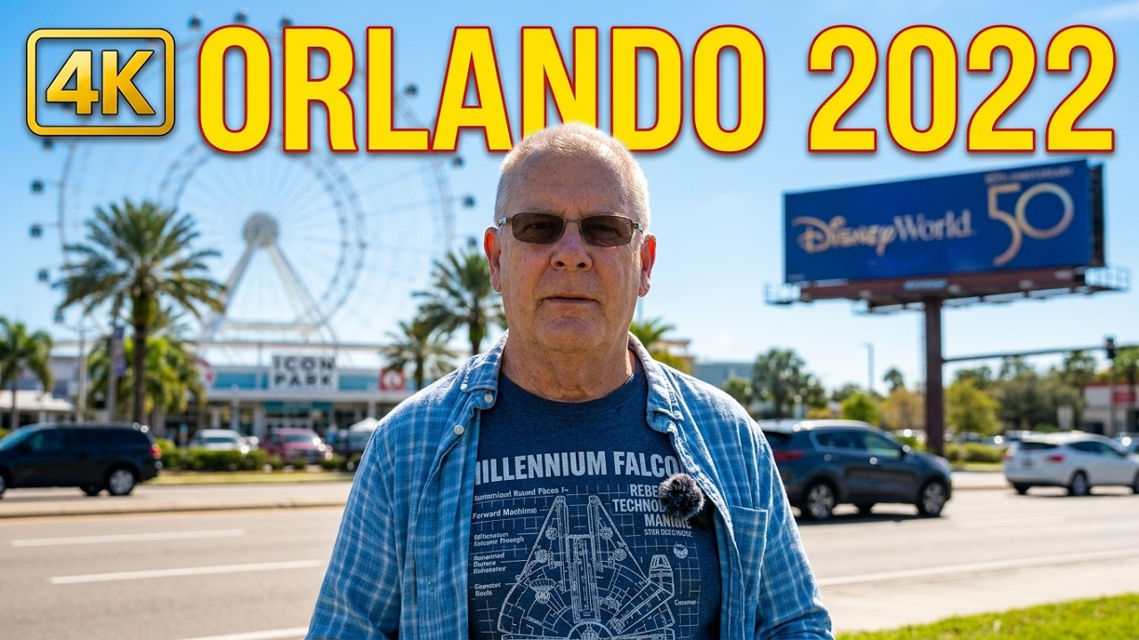 SANDLAKE ROAD TO INTERNATIONAL DRIVE 4K - ORLANDO FLORIDA 2022