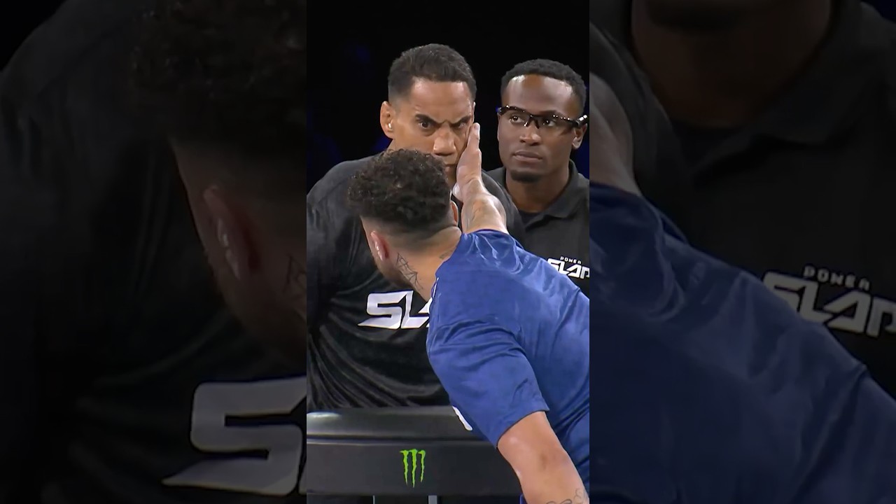 Slapped that look off his face 😅