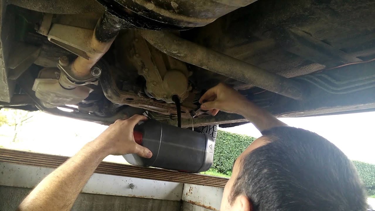 CAMBIO ACEITE GRUPO Y CAJA SUZUKI VITARA 94
