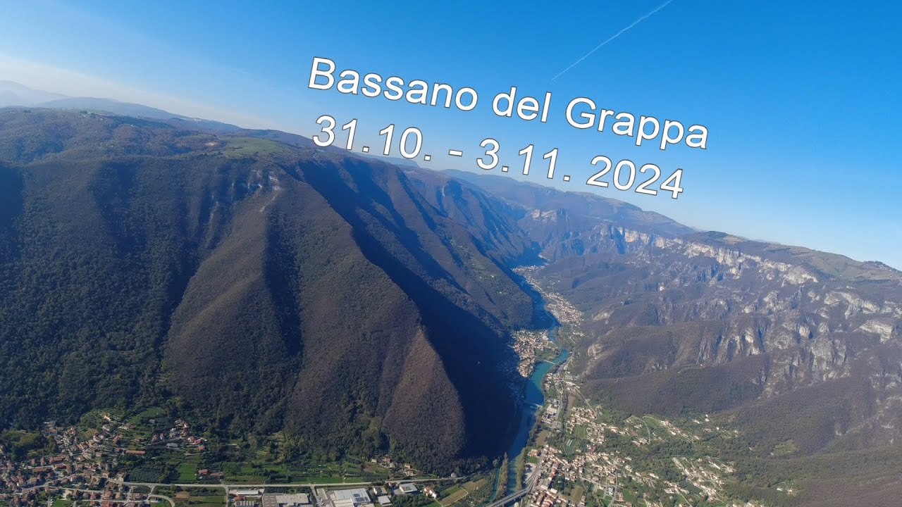 Paragliding - Bassano del Grappa 31.10.  -  3.11. 2024