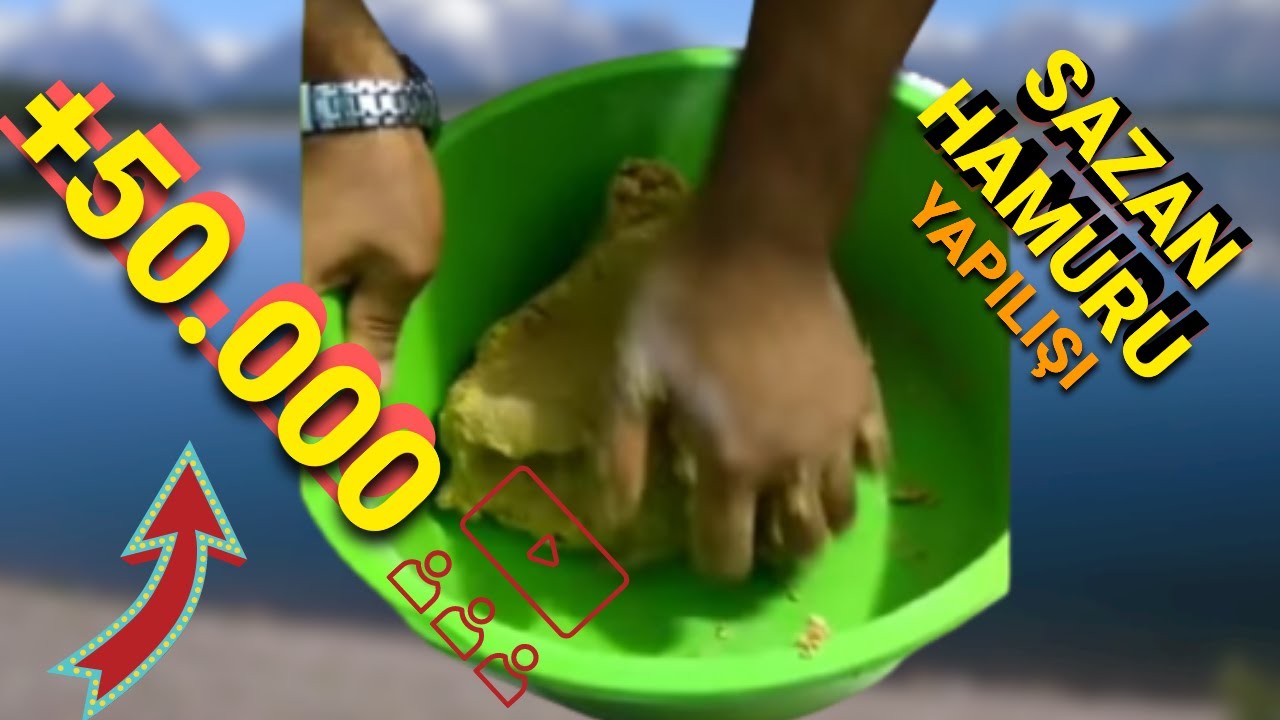 SAZAN HAMURU HAZIRLANIŞI, SAZAN HAMURU SAZANLAR SAZAN GİBİ ATLAYACAK...