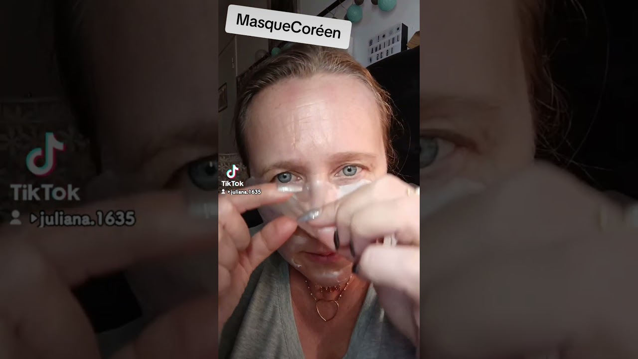 Crash Test Fameux masque coréen # je valide# beau bien hydraté a la fin