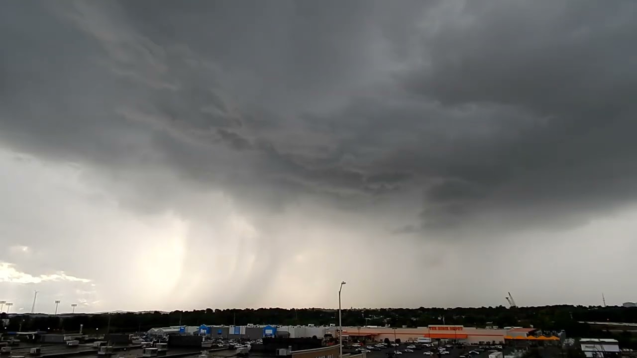 Timelapse of a rainshaft west of Harrisonburg, VA 6.14.25