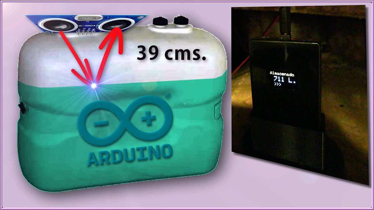 ✅ Nivel de un depósito con ultrasonidos | J_RPM
