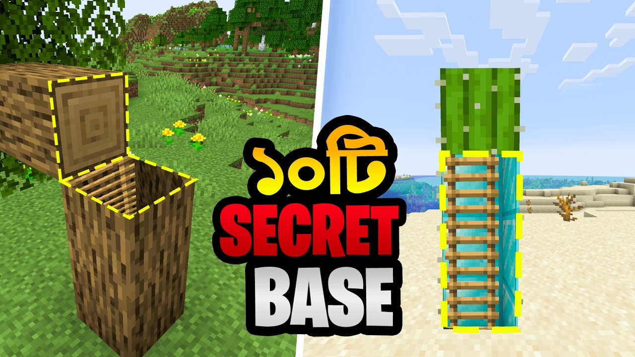 সবচেয়ে Hidden Secret Base ! Feat. @PoroshYT
