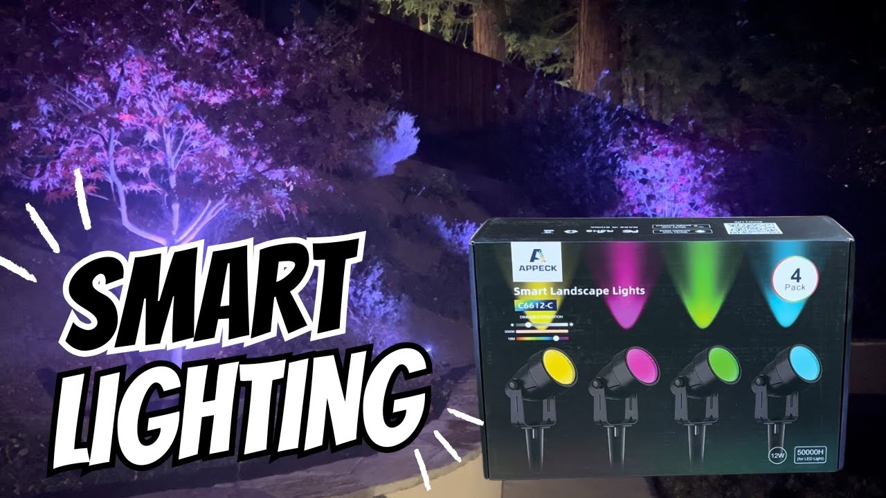Light Up Your Yard With Unique Color Changing Smart Landscape Lighting. WiFi Enabled with an App