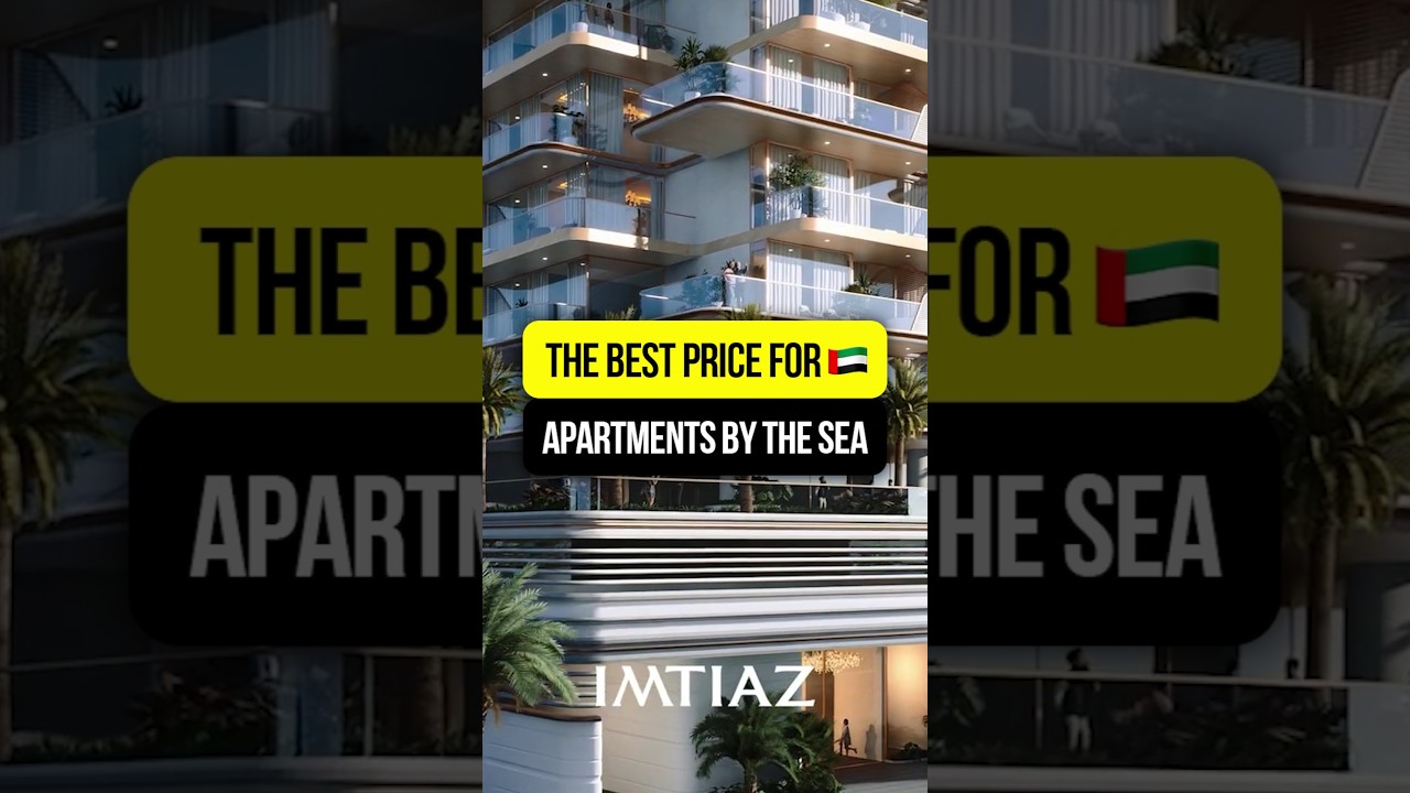 The BEST PRICES for apartment by the sea | Dubai Island | Golf courses in the UAE