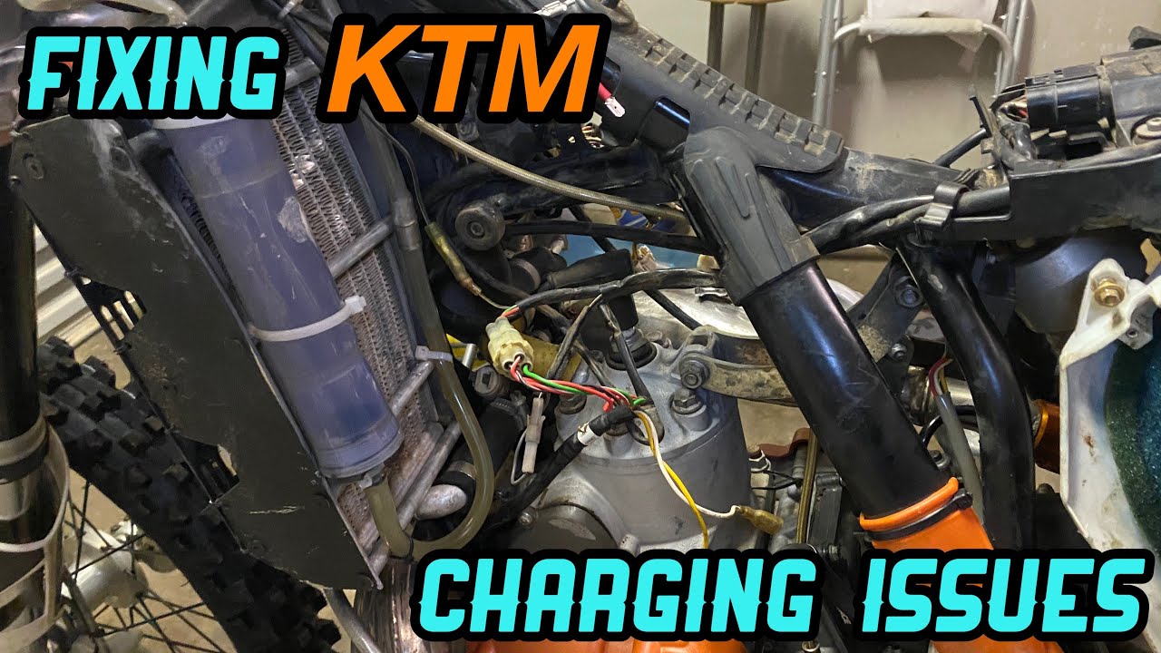 Fixing KTM Charging Issues | 2013 KTM 250 XC-W
