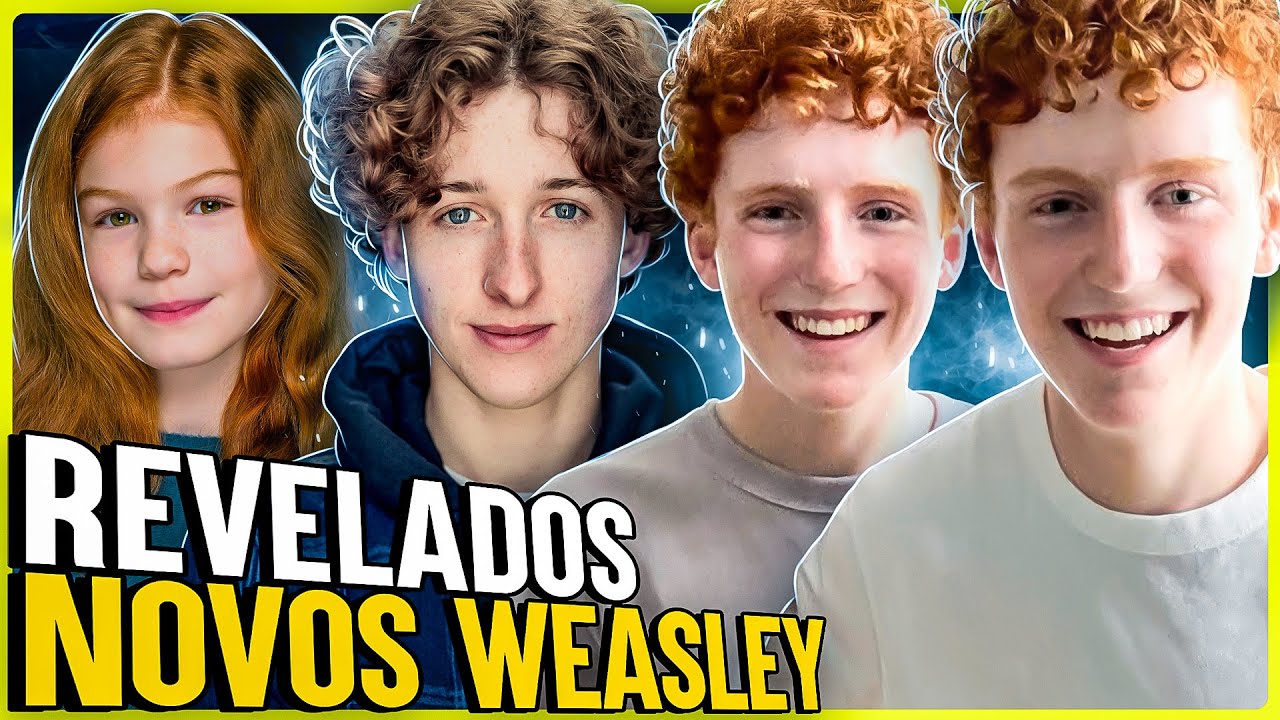 REVELADA A NOVA FAMÍLIA WEASLEY DA SÉRIE HARRY POTTER!