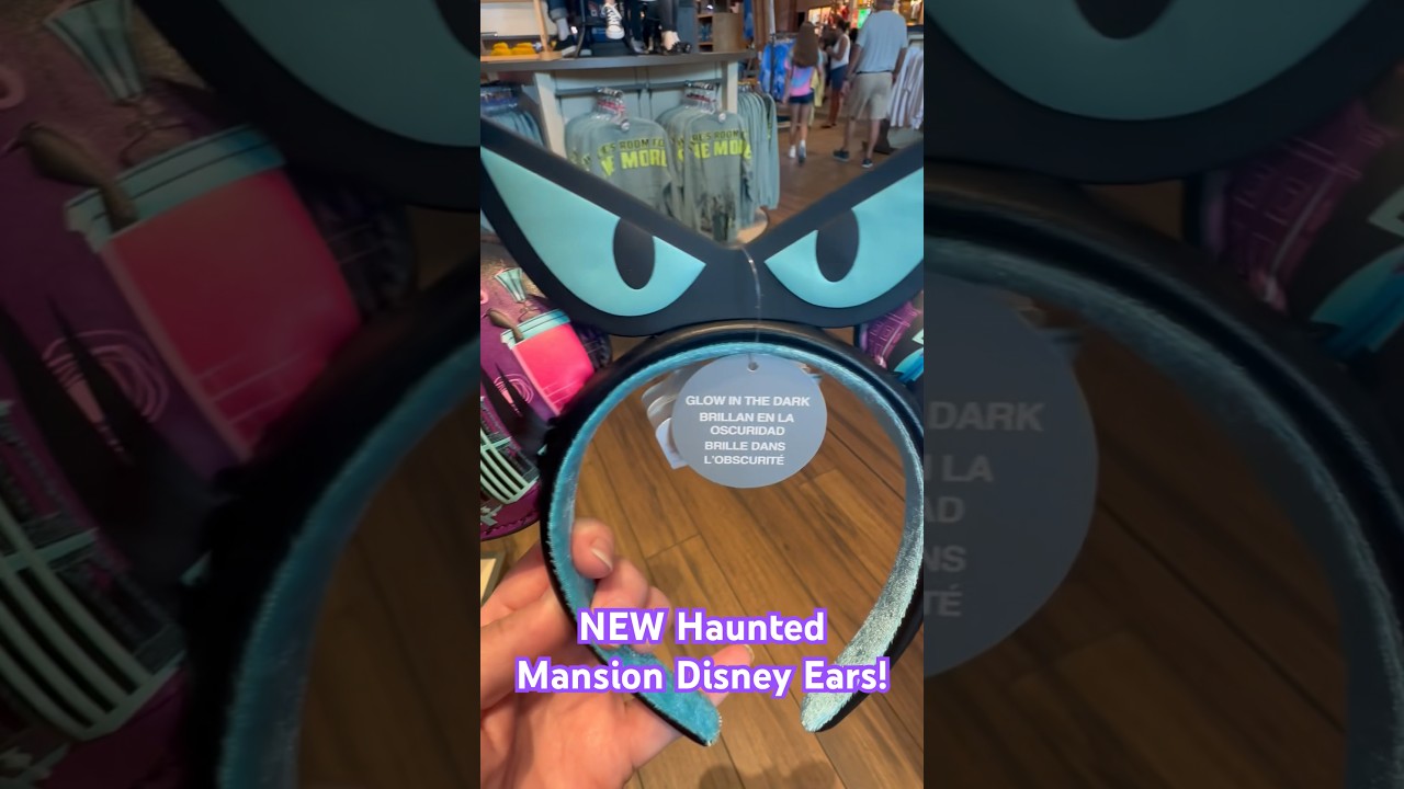 NEW! Disney ears! Haunted Mansion Foolish Mortals! 
