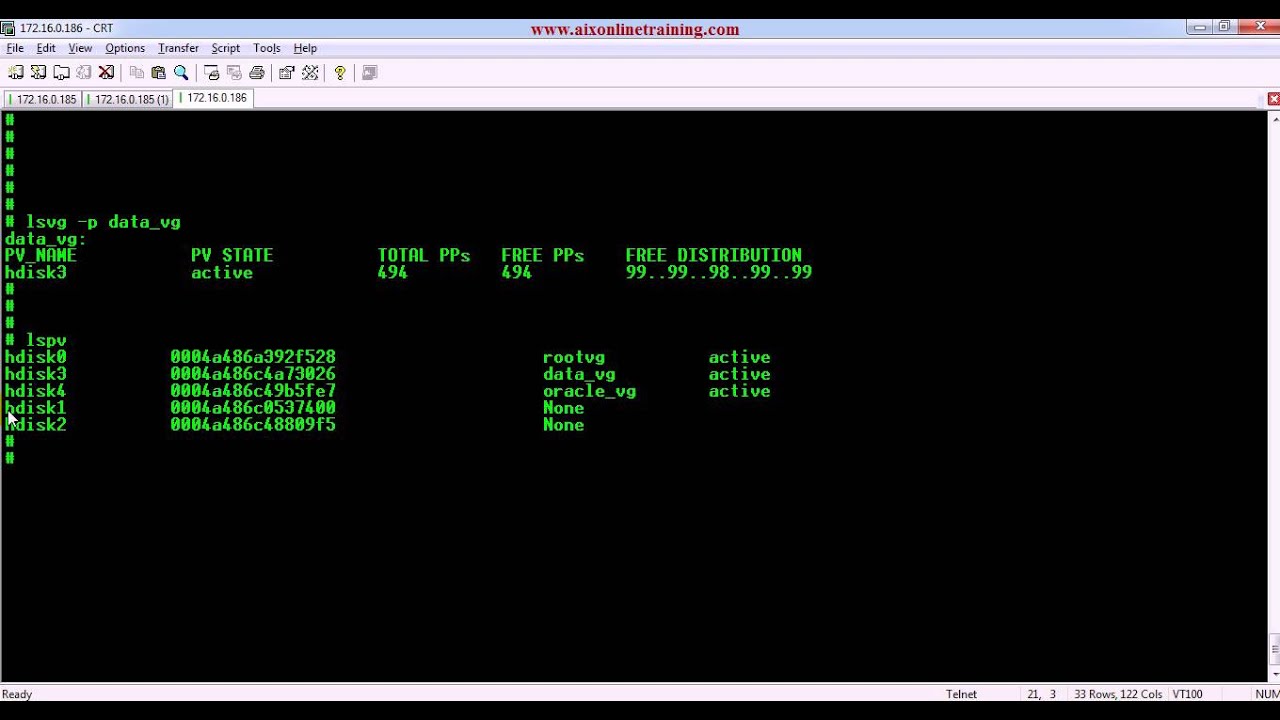 extendvg command