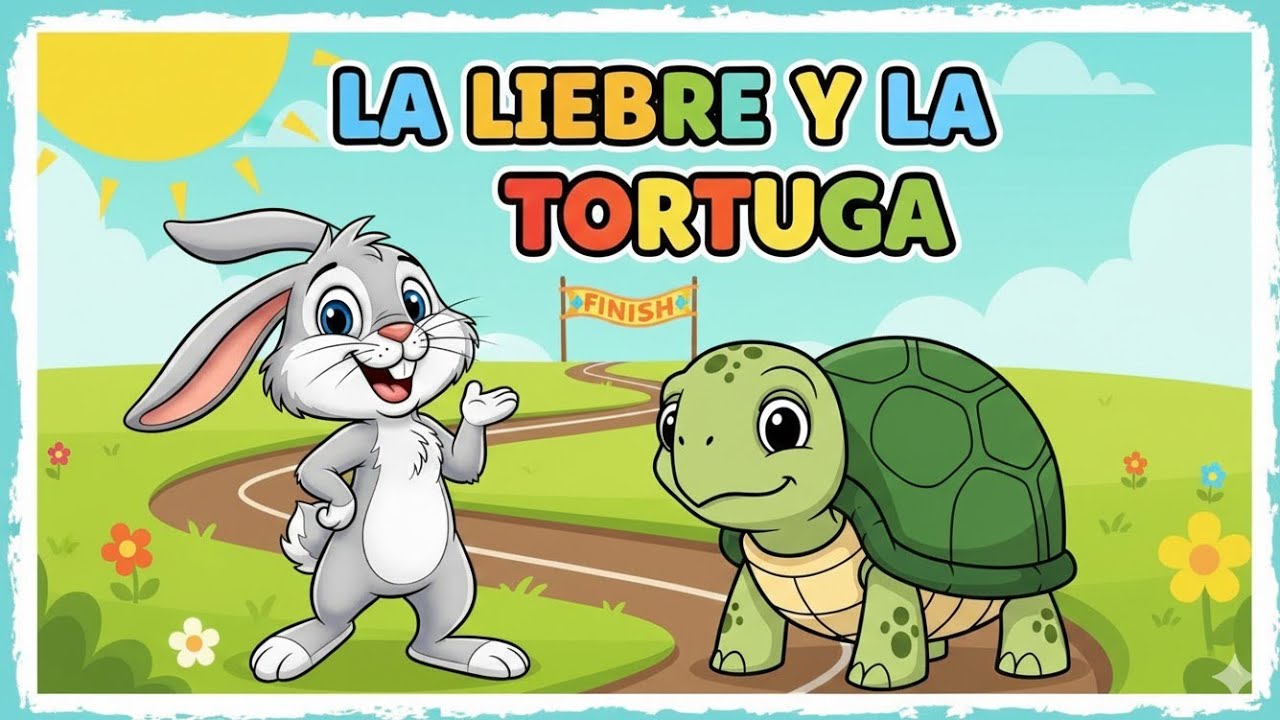 🐢🐇 La Liebre y la Tortuga | Cuento Infantil con Moraleja | Animación|un cuento más 