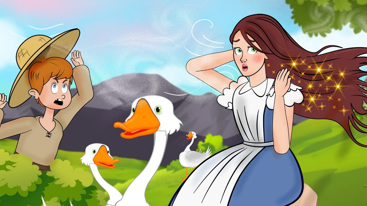 فتاة الأوز + قصص اطفال قبل النوم - قصص للأطفال - قصة قبل النوم للأطفال - رسوم متحركة