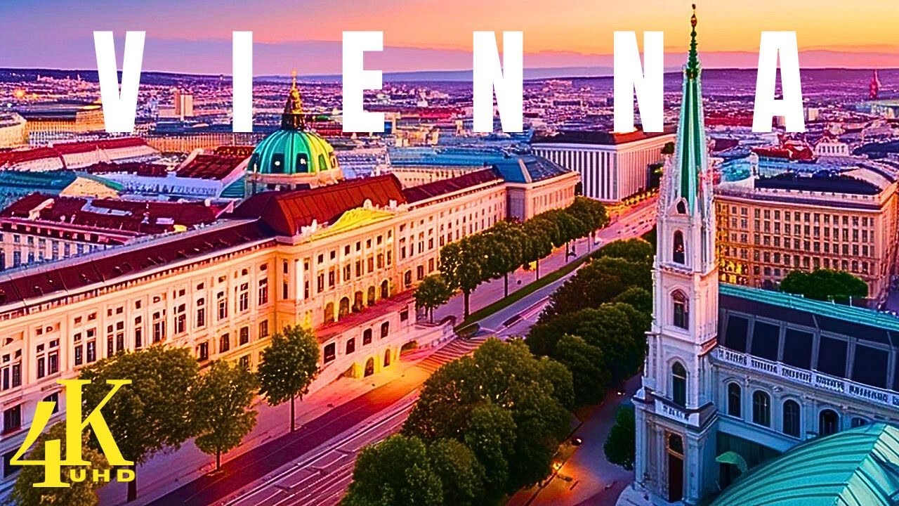 Vienna, Austria 🇦🇹 4K 60FPS UHD | Drone Footage