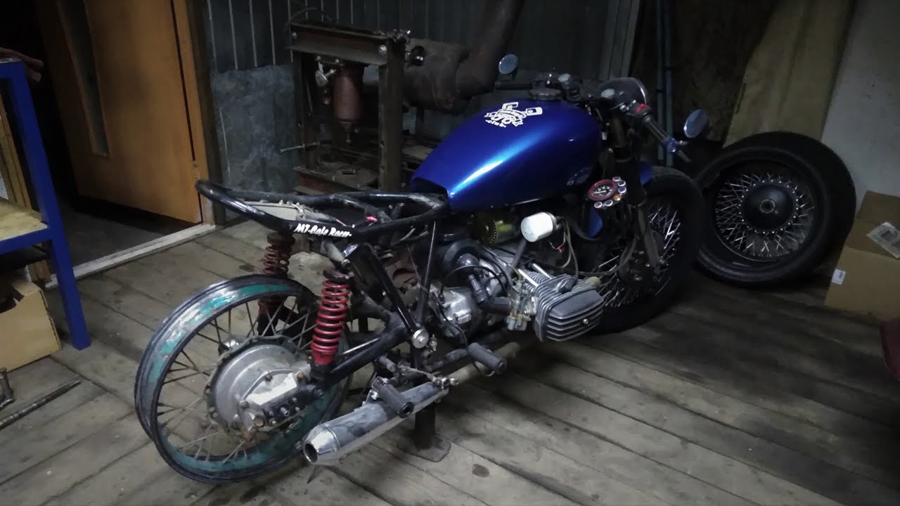 Делаю широкое колесо на МТ Cafe Racer Разварка обода Урал Днепр