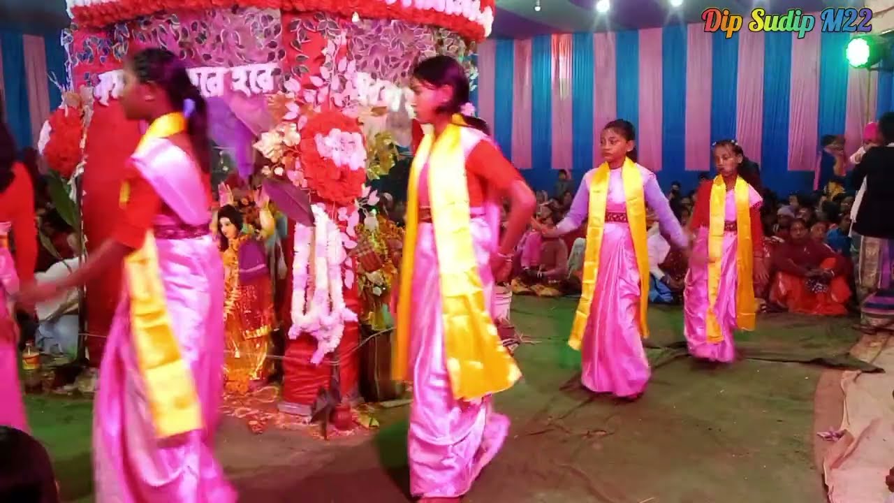 পৃথিবীর শ্রেষ্ঠ হরিনাম কীর্তন//ছোট্ট ছোট্ট মেয়েদের অসাধারণ নৃত্য#harekrishna @dipankarbarman3072 