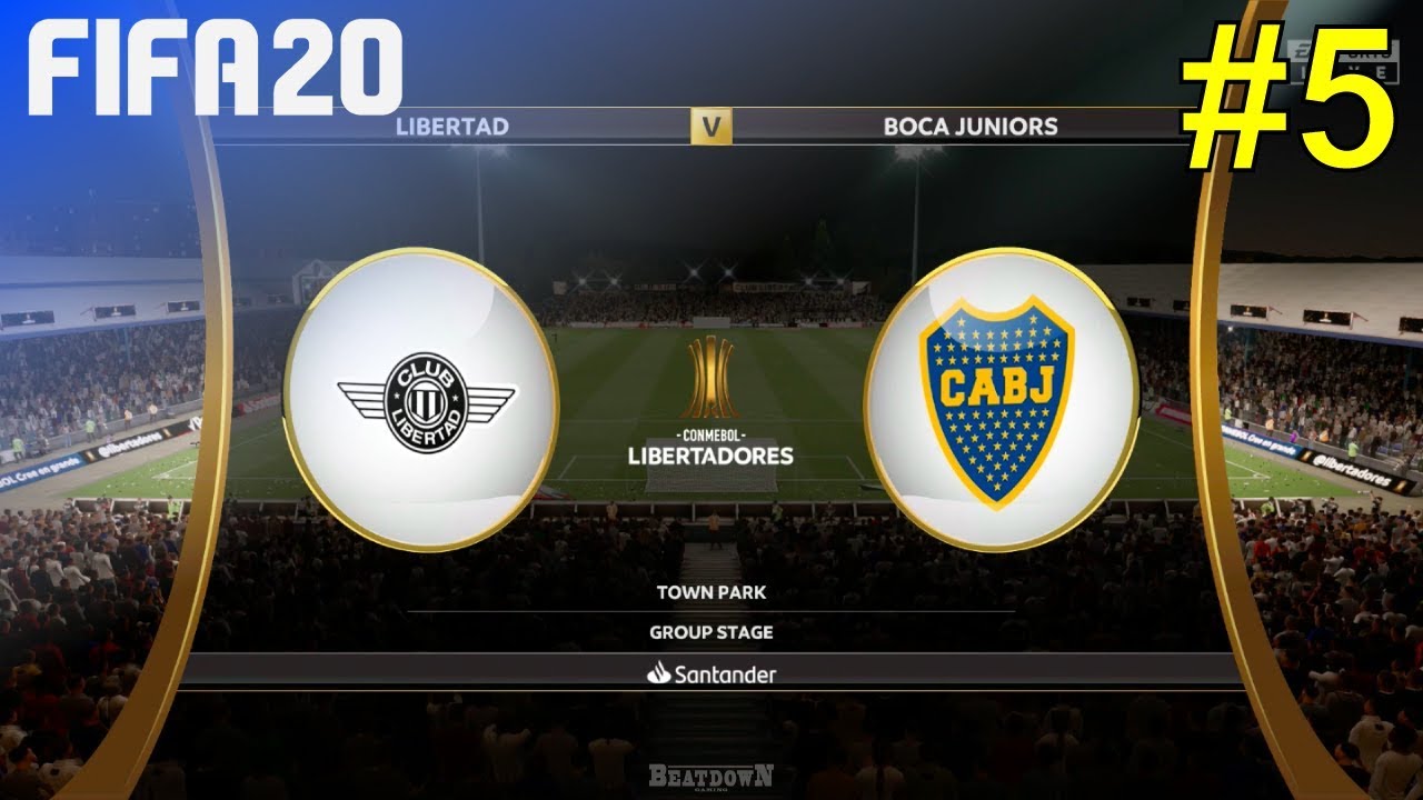FIFA 20 - Copa Libertadores w/ Boca Juniors #5: vs. Club Libertad