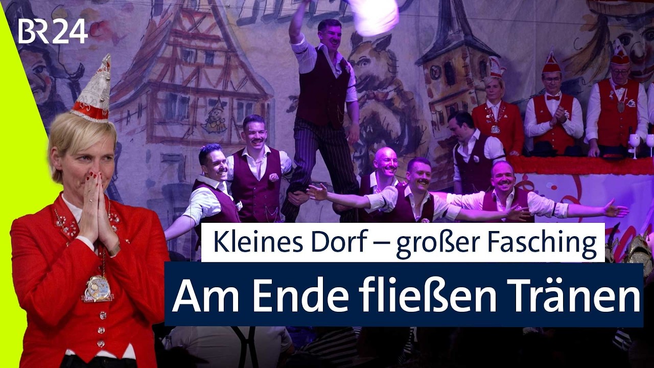 Ein Herz für Fasching: Ehrenamt und Gemeinschaft in Leinach | BR24 vor Ort