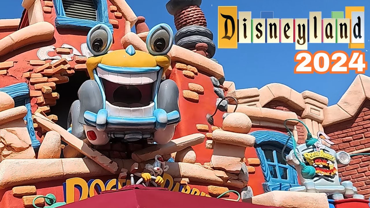 Disneyland POV Ride Along - Roger Rabbit`s Car Toon Spin [4K]