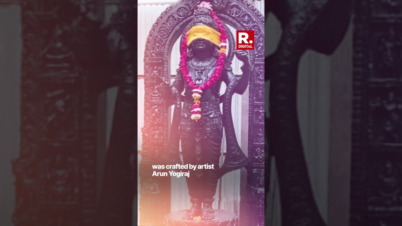Watch: First Clear Pictures Of Ram Lalla Idol Inside Ram Mandir | #Shorts