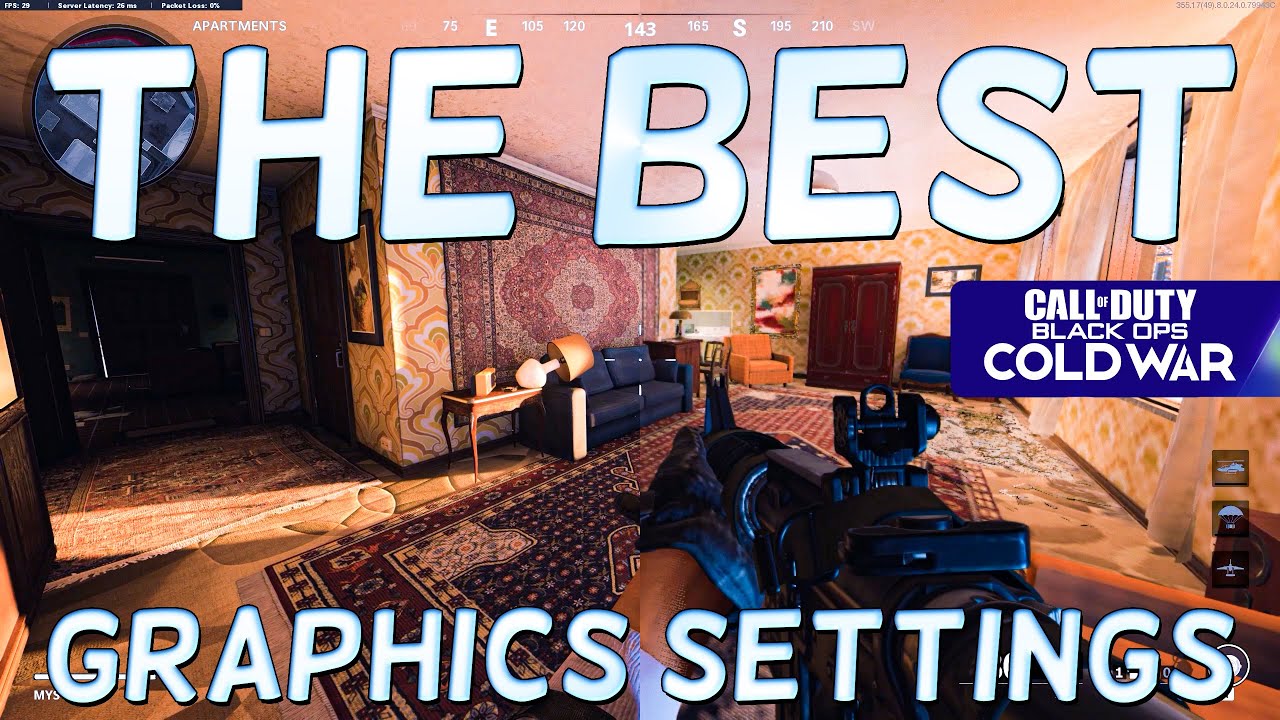 CALL OF DUTY COLD WAR BEST GRAPHICS SETTINGS - SEASON ONE!