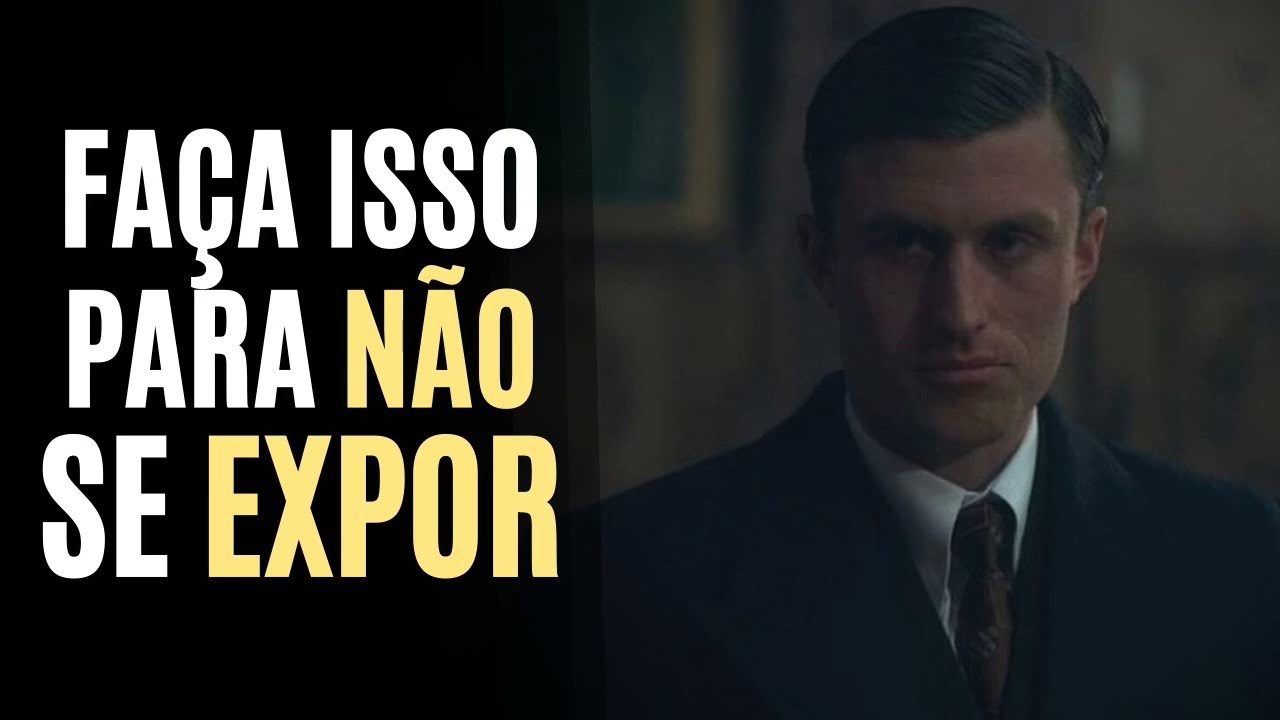 USE essas 5 ATITUDES para NÃO SE EXPOR | Aprenda a se OCULTAR com INTELIGÊNCIA