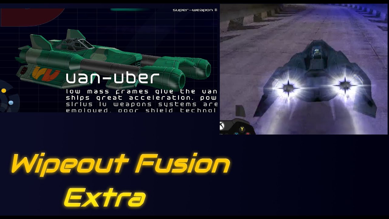 Wipeout Fusion HD Textures + Custom