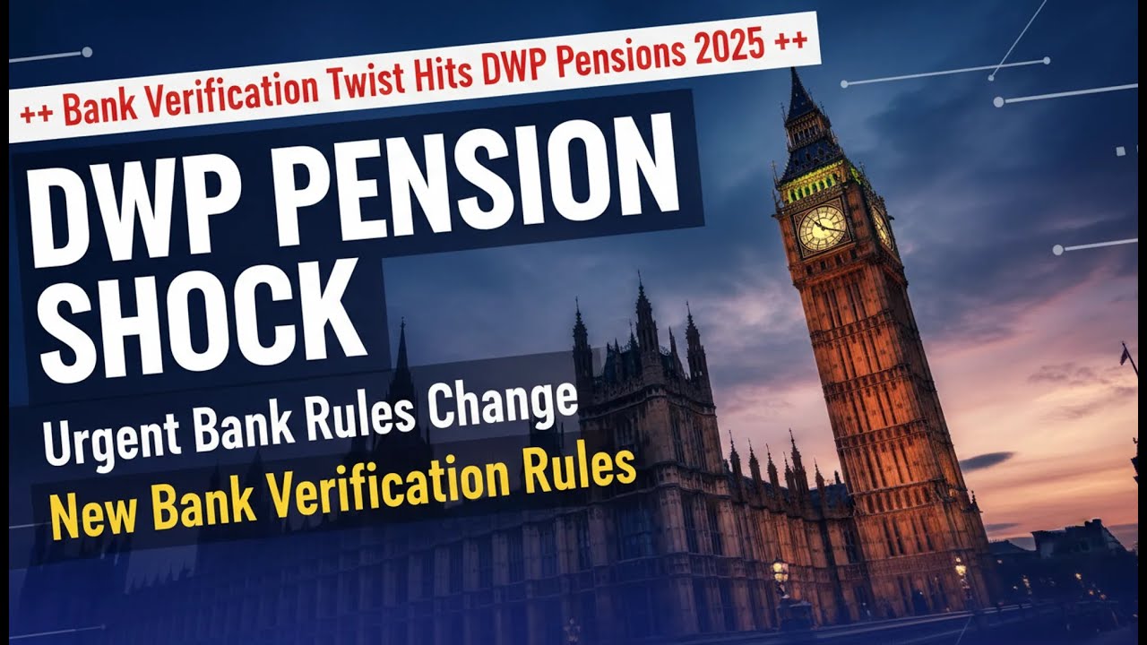DWP Pension Shock: U.K. Bank Rules Change Nov. 2025!