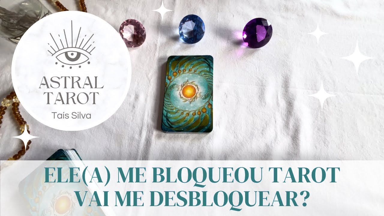 ELE(A) ME BLOQUEOU TAROT, VAI ME DESBLOQUEAR? ✨ TAROT DE HOJE