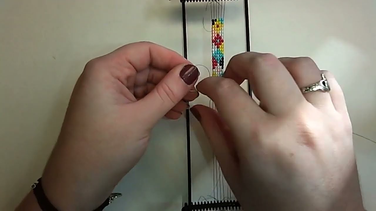 Adding Thread to Your Bead Loom